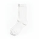 Meia de Algodão Canelada