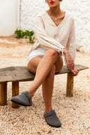 Clog - Cinza Escuro