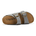 Sandália Birken Camurça, conforto excepcional com design europeu, unindo elegância atemporal e leveza. Perfeita para um estilo sofisticado e moderno.