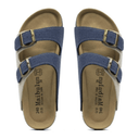Sandália Birken Camurça, conforto excepcional com design europeu, unindo elegância atemporal e leveza. Perfeita para um estilo sofisticado e moderno.