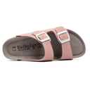 Sandália Birken Camurça, conforto excepcional com design europeu, unindo elegância atemporal e leveza. Perfeita para um estilo sofisticado e moderno.
