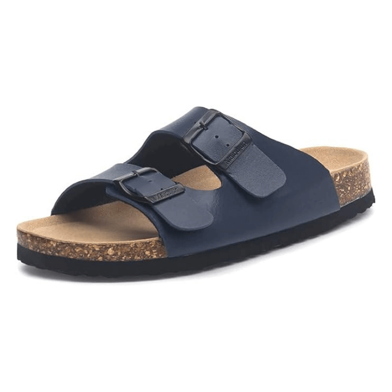 Sandália Birken Couro, conforto excepcional com design europeu, unindo elegância atemporal e leveza. Perfeita para um estilo sofisticado e moderno.