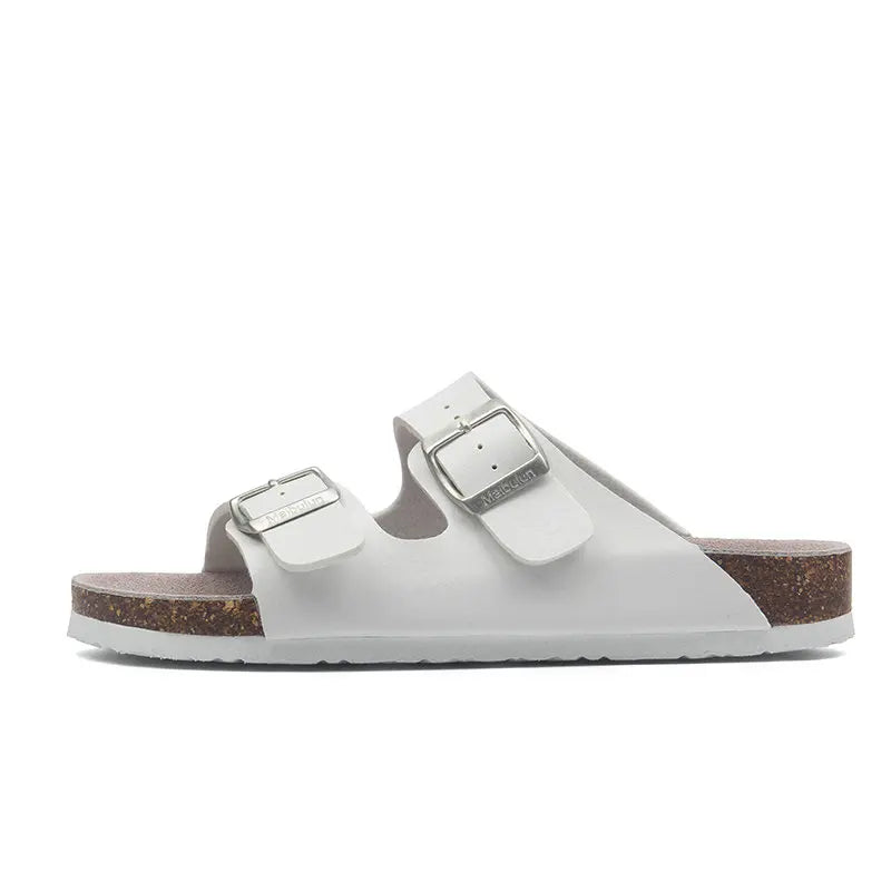 Sandália Birken Couro, conforto excepcional com design europeu, unindo elegância atemporal e leveza. Perfeita para um estilo sofisticado e moderno.