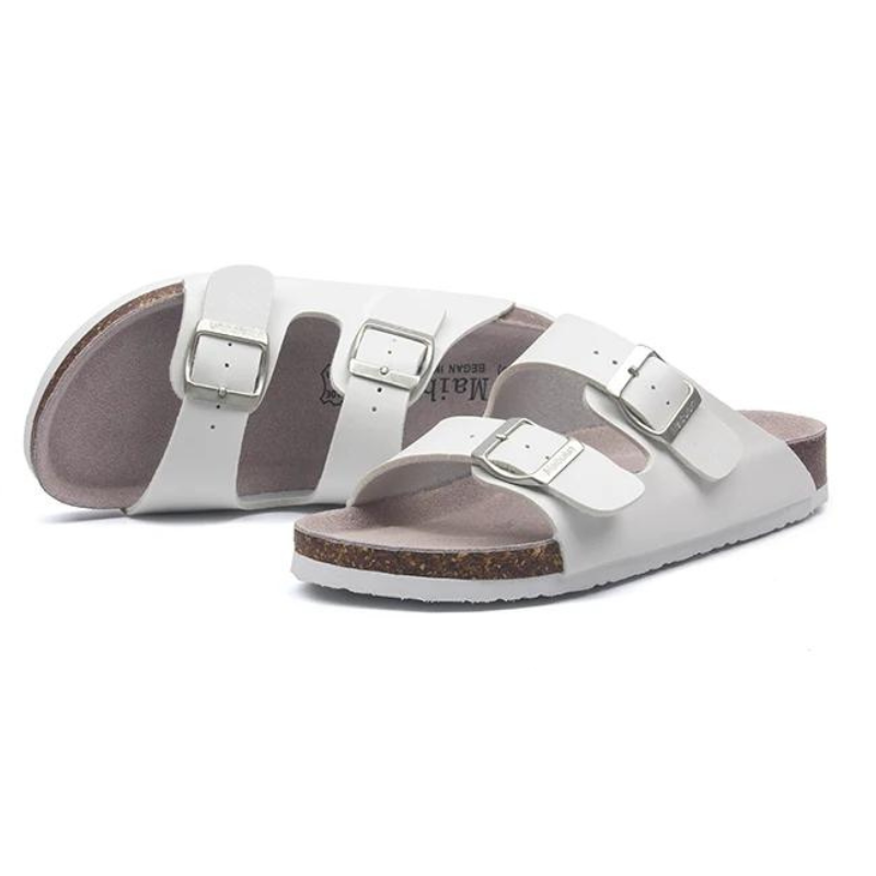 Sandália Birken Couro, conforto excepcional com design europeu, unindo elegância atemporal e leveza. Perfeita para um estilo sofisticado e moderno.