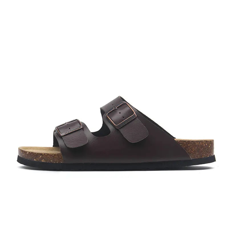 Sandália Birken Couro, conforto excepcional com design europeu, unindo elegância atemporal e leveza. Perfeita para um estilo sofisticado e moderno.