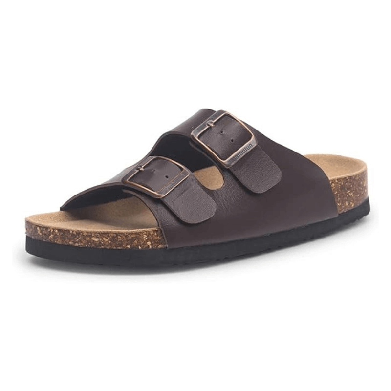 Sandália Birken Couro, conforto excepcional com design europeu, unindo elegância atemporal e leveza. Perfeita para um estilo sofisticado e moderno.