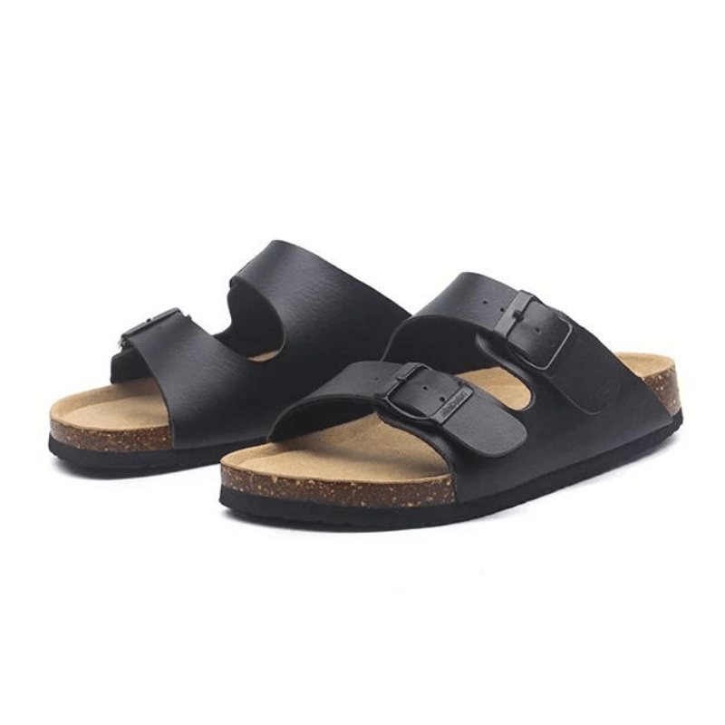 Sandália Birken Couro, conforto excepcional com design europeu, unindo elegância atemporal e leveza. Perfeita para um estilo sofisticado e moderno.